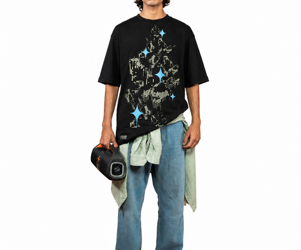 Black Unlit Form T-shirt