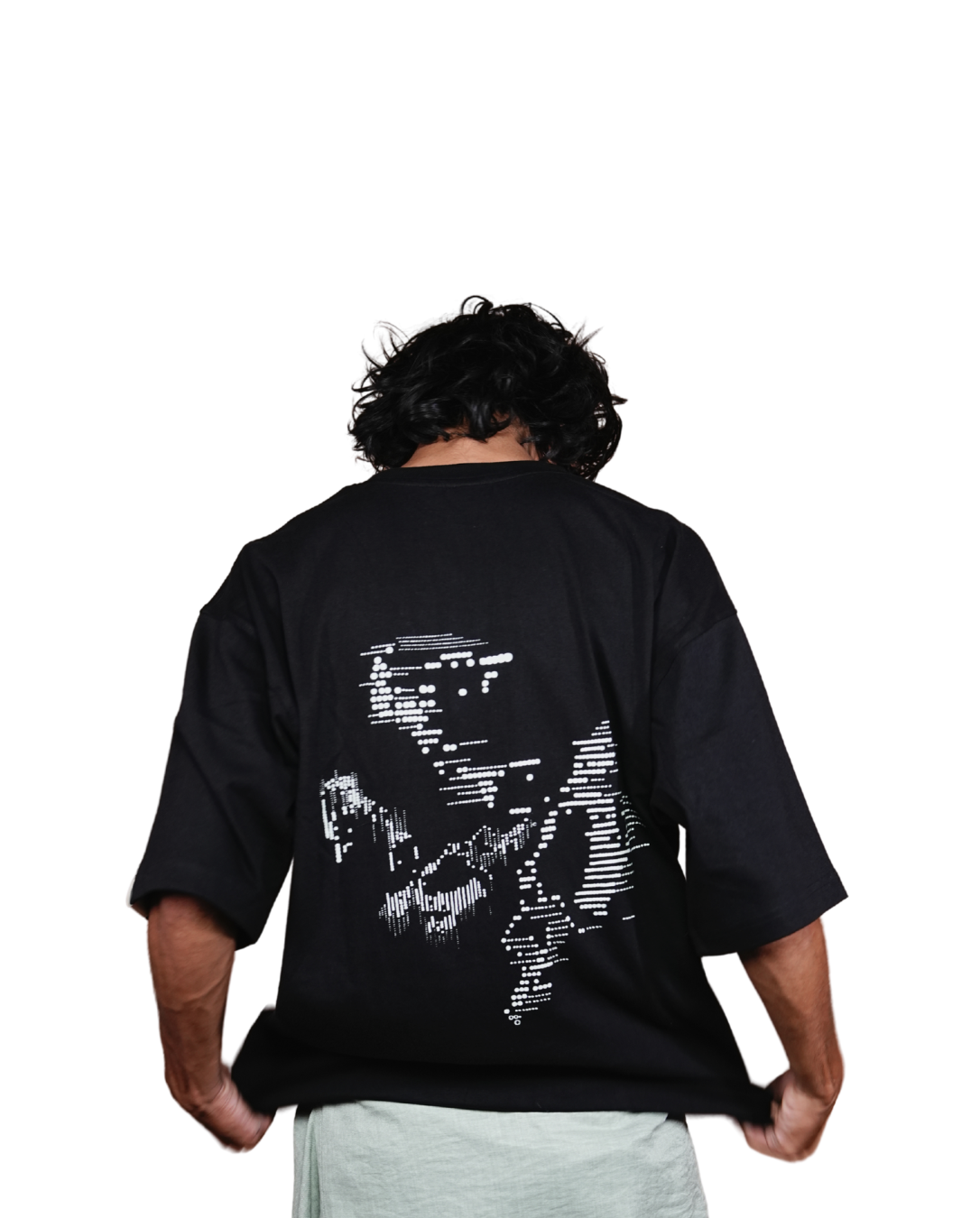 Black Unlit Form T-shirt