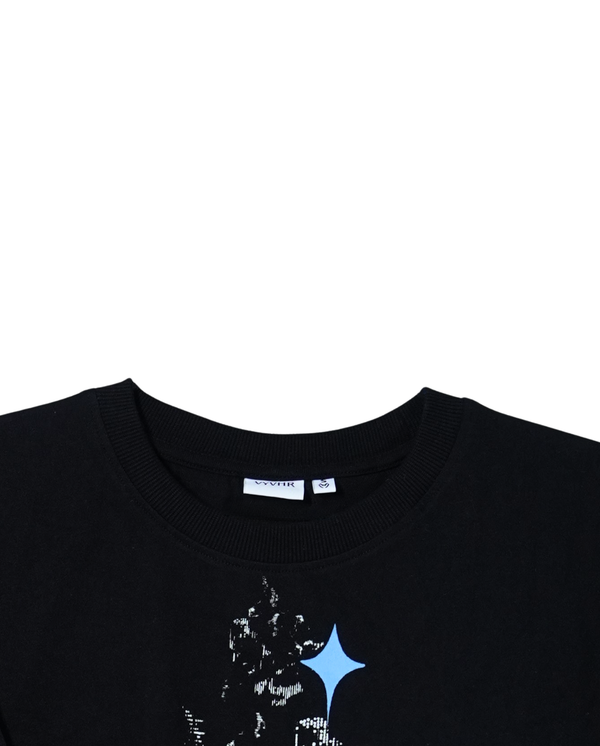 Black Unlit Form T-shirt