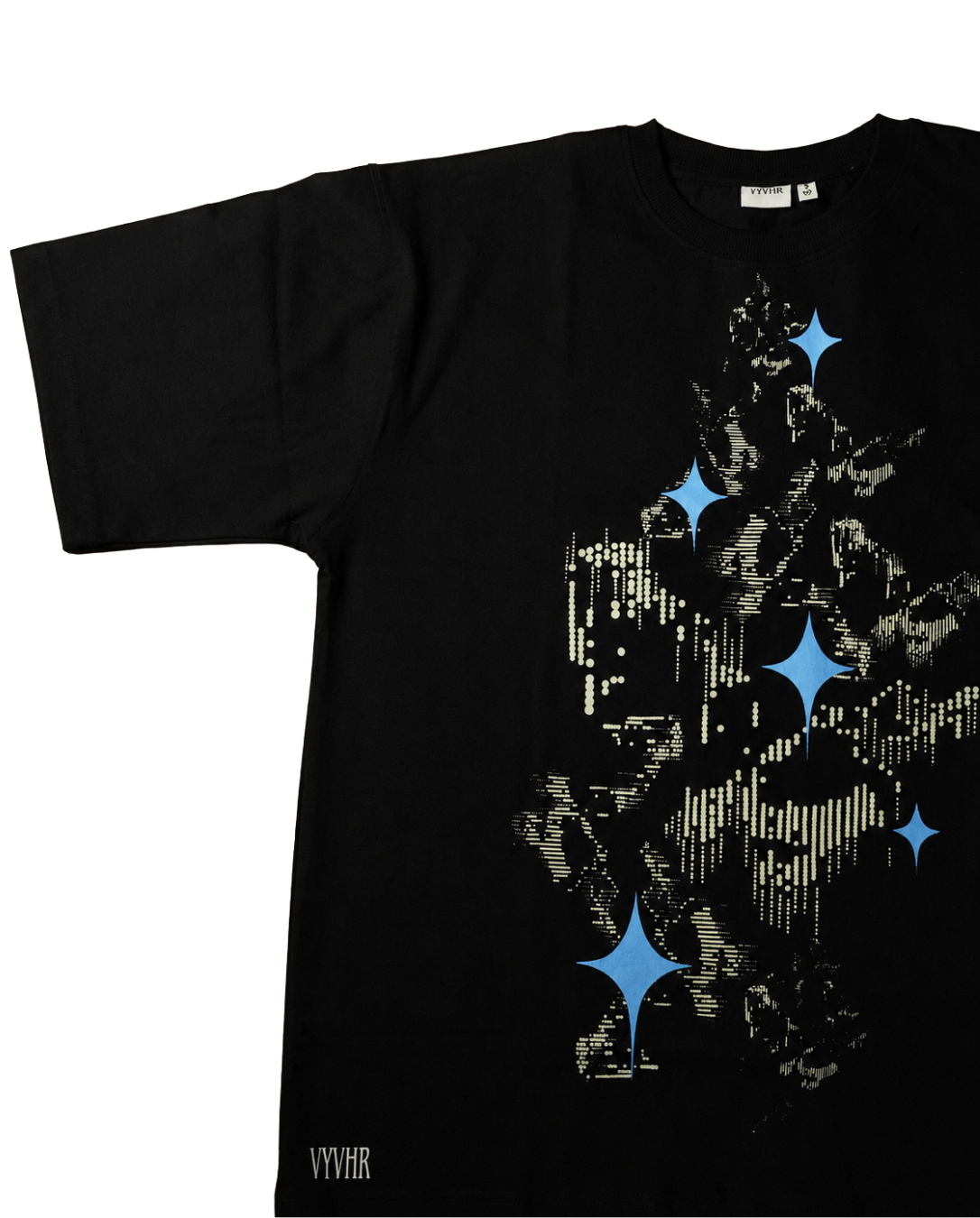 Black Unlit Form T-shirt